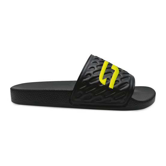 Claquettes Sidi Poolside - Noir - Jaune Fluo