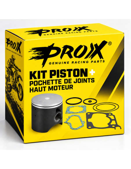 Kit piston PROX + pochette de joints haut moteur KAWASAKI 85 KX 14-26