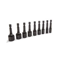 Jeu de 9 embouts MOTION PRO 1/4 à douilles magnétiques
