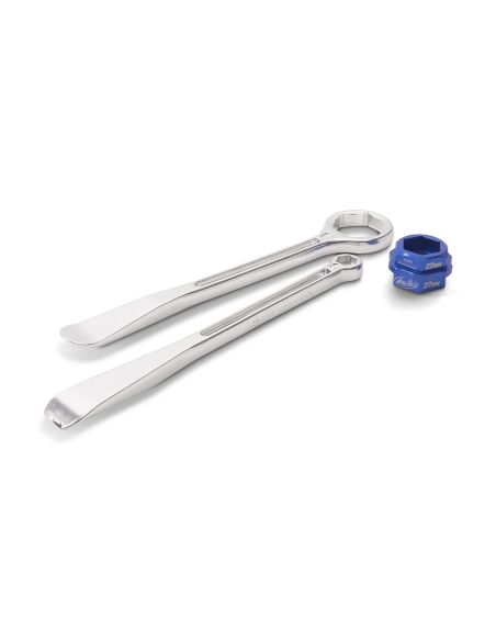 Kit 2 démonte-pneus + écrou d'axe de roue MOTION PRO T6 - HONDA / KTM / TRIUMPH