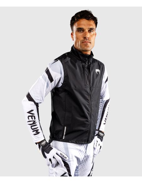 Coupe-vent sans manches Venum 2027 MX Basics - Noir Blanc