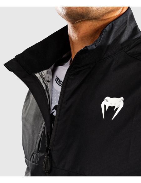 Coupe-vent sans manches Venum 2027 MX Basics - Noir Blanc
