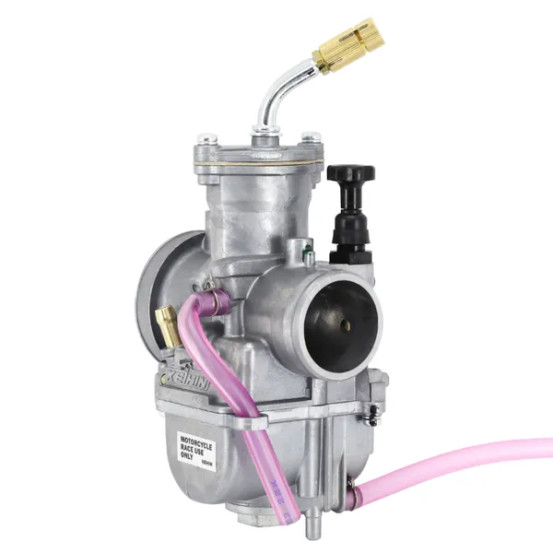 Carburateur origine KEIHIN PWK 28 - Starter à tirette - Boisseau chromé