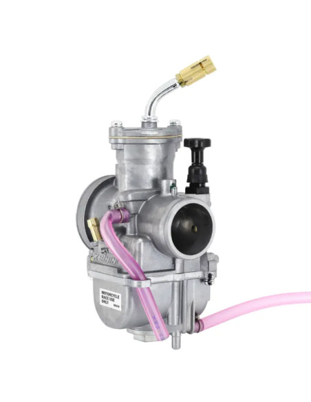 Carburateur origine KEIHIN PWK 28 - Starter à tirette - Boisseau chromé