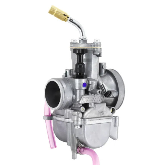 Carburateur origine KEIHIN PWK 28 - Starter à tirette - Boisseau chromé