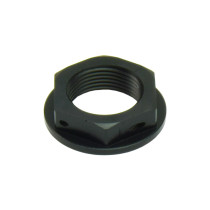 Écrou de colonne de direction SCAR Kawasaki KX/KXF Suzuki Noir