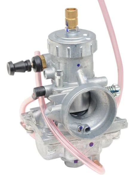 Carburateur VM MIKUNI VM24-512 à boisseau rond - Réglages à gauche
