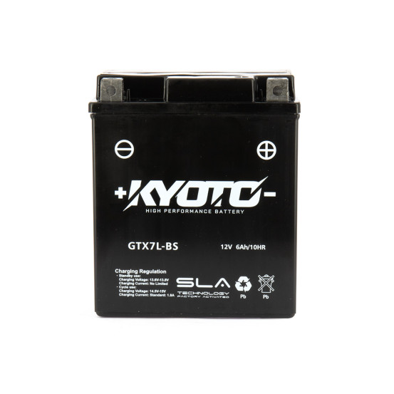 Batterie Kyoto GTX7L-BS - SLA AGM - Sans Entretien - Équivalente YTX7