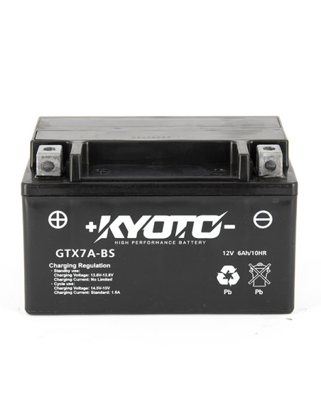 Batterie Kyoto GTX7A-BS - SLA AGM - Sans Entretien