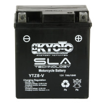 Batterie Kyoto GTZ8-V - SLA AGM - Sans Entretien - Équivalente YTZ8V