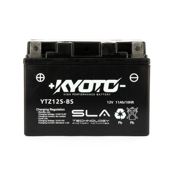 Batterie Kyoto GTZ12S-BS - SLA AGM - Sans Entretien - Équivalente YTZ