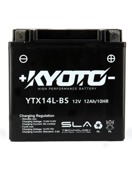 Batterie Kyoto GTX14L-BS - SLA