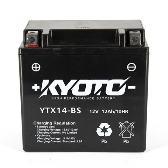 Batterie Kyoto GTX14-BS - SLA AGM - Sans Entretien