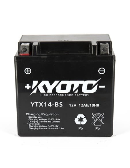 Batterie Kyoto GTX14-BS - SLA AGM - Sans Entretien