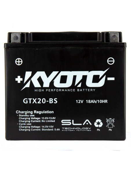 Batterie Kyoto GTX20-BS - SLA