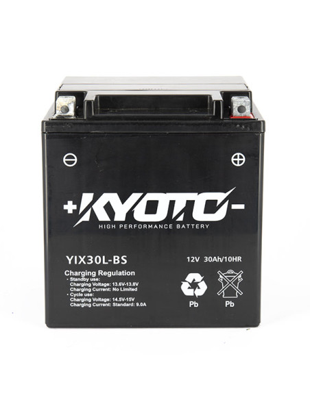 Batterie Kyoto GIX30L-BS - SLA AGM - Sans Entretien