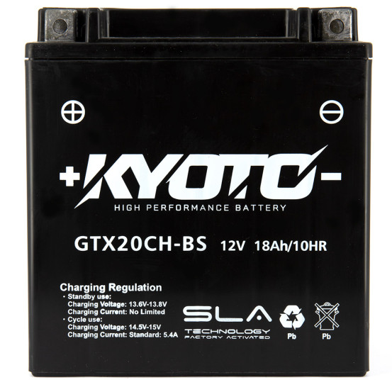 Batterie Kyoto GTX20CH-BS - SLA AGM