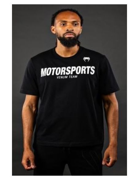 T-shirt Venum 2027 Motorsports VT - Noir Blanc