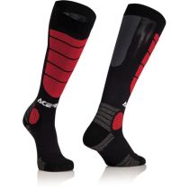 Chaussettes moto Acerbis MX Impact - Noir Rouge