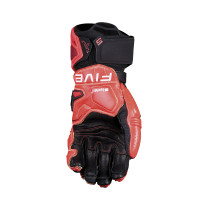 Gants moto racing Five RFX PRO - Rouge fluo 2