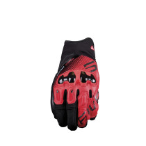 Gants moto mi-saison Five X-RIDER EVO WP - Noir Rouge fluo