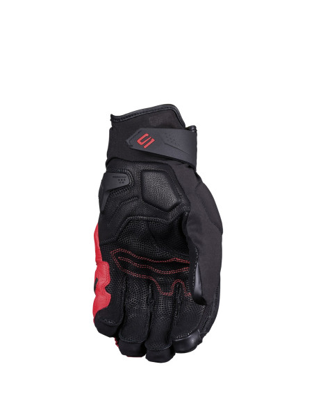 Gants moto mi-saison Five X-RIDER EVO WP - Noir Rouge fluo