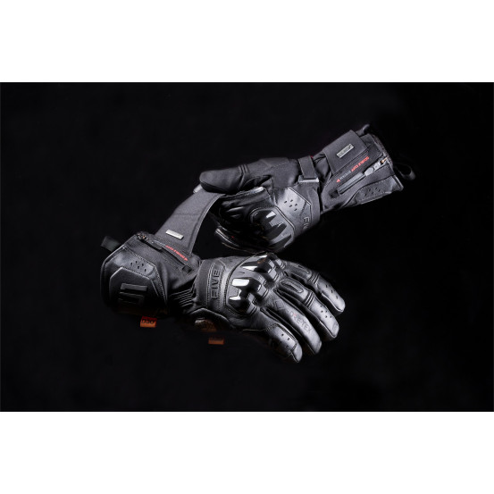 Gants moto hiver Five WFX MAX EVO GTX - Noir