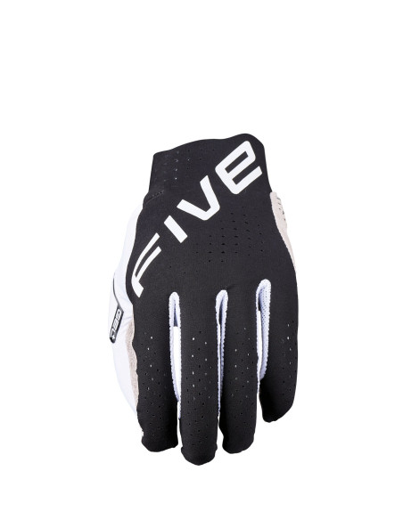 Gants moto cross Five MXF PRO - Noir Blanc