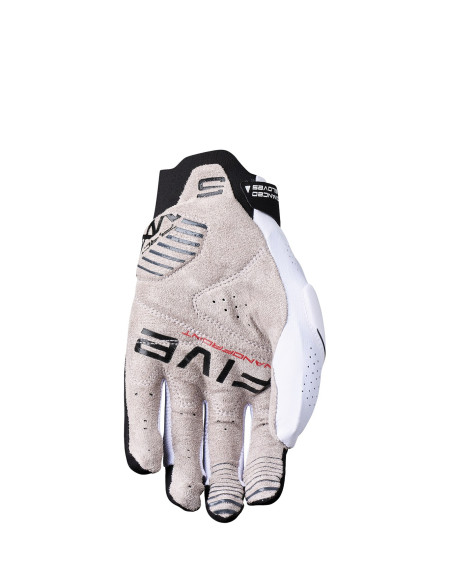 Gants moto cross Five MXF PRO - Noir Blanc