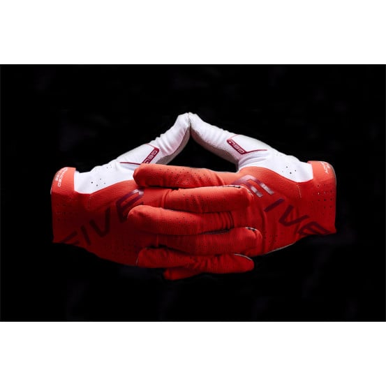 Gants moto cross Five MXF PRO - Rouge Blanc