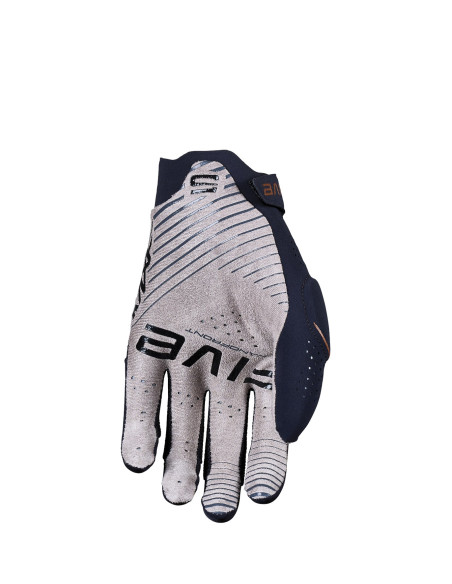 Gants moto cross Five MXF RACE - Noir Or