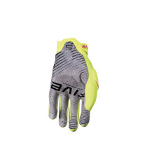 Gants moto cross Five MXF RACE - Jaune fluo Rose 2