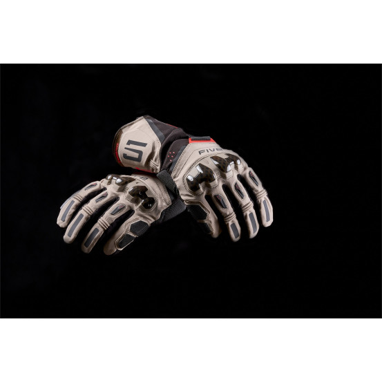 Gants adventure Five TFX2 EVO WP plus - Sable Marron Rouge