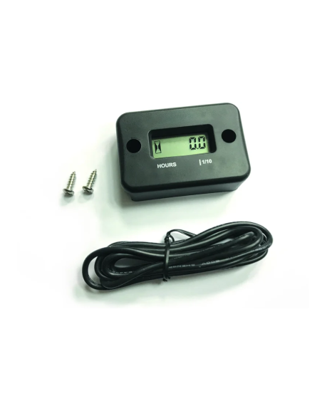 Compteur d'heures avec fil pour moto quad