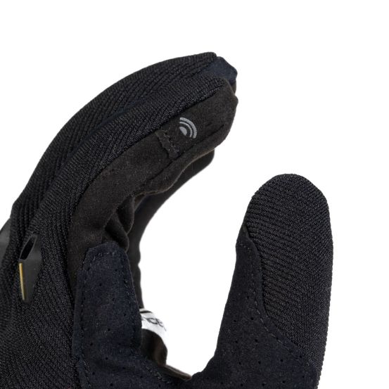 Gants moto enduro Five E3 EVO - Blanc Noir Or