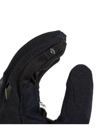Gants moto enduro Five E3 EVO - Blanc Noir Or