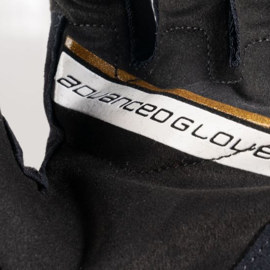Gants moto enduro Five E3 EVO - Blanc Noir Or