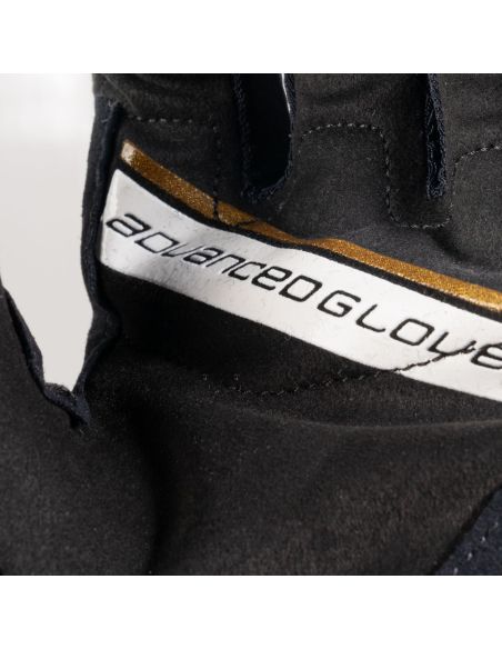 Gants moto enduro Five E3 EVO - Blanc Noir Or