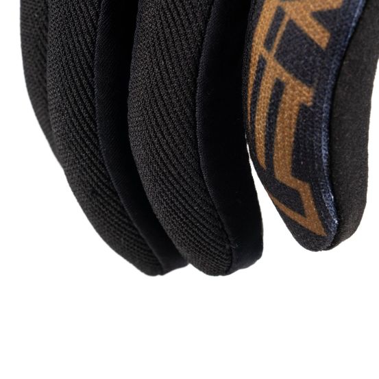 Gants moto enduro Five E3 EVO - Blanc Noir Or