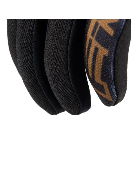Gants moto enduro Five E3 EVO - Blanc Noir Or