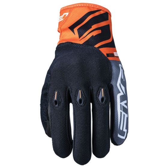 Gants moto enduro Five E3 EVO - Orange