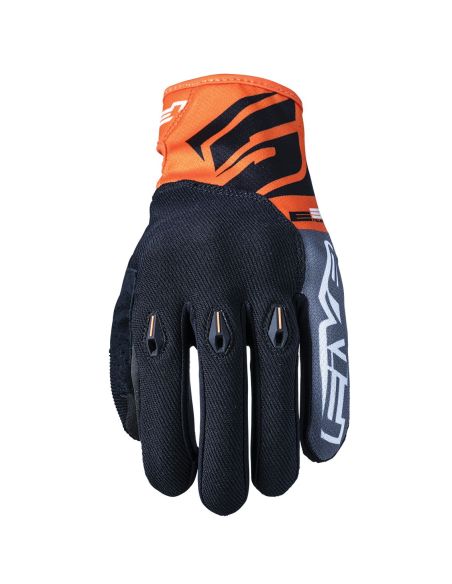 Gants moto enduro Five E3 EVO - Orange