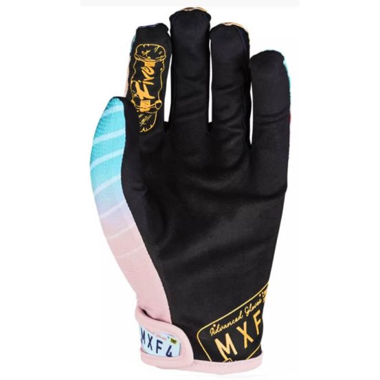 Gants moto cross Five MXF4 Venice Peach