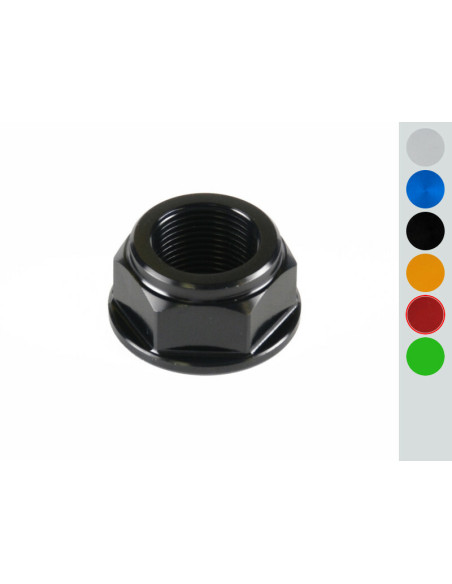 Ecrou Axe Bras Oscillant/Roue Arrière LIGHTECH M22x1,5
