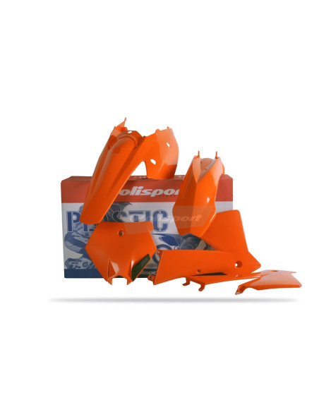 Kit plastiques POLISPORT KTM EXC 125/200/250/300 2004
