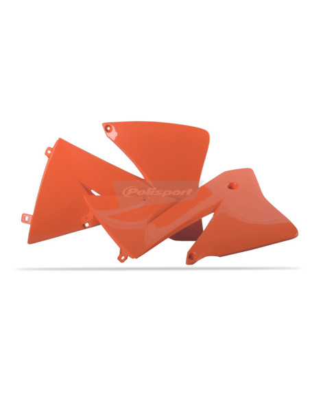 Ouies de radiateur POLISPORT KTM EXC 125/200/250/300/380 2001-2002