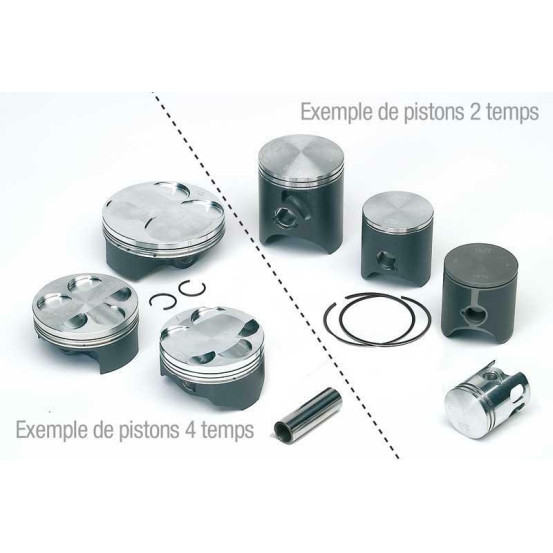 Kit piston WOSSNER Coulé Yamaha 125 YBR 2005-2014