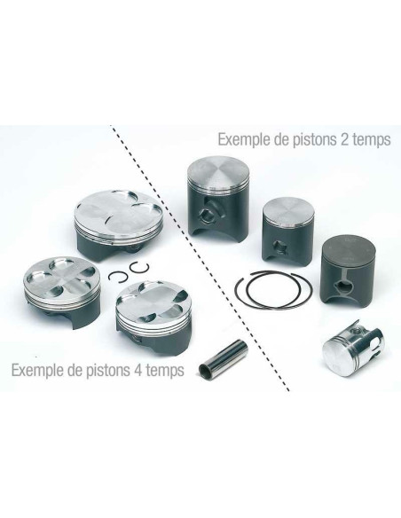 Kit piston WOSSNER Coulé Yamaha 125 YBR 2005-2014