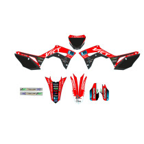 Kit déco Réplica VRT 3AS 2017 Complet Honda 250 CRF-R 2018-2019 450 CRF-R 2017-2019