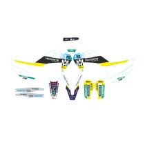 Kit déco Réplica VRT 3AS 2019 Complet Husqvarna 125/250 CR 2006-2008